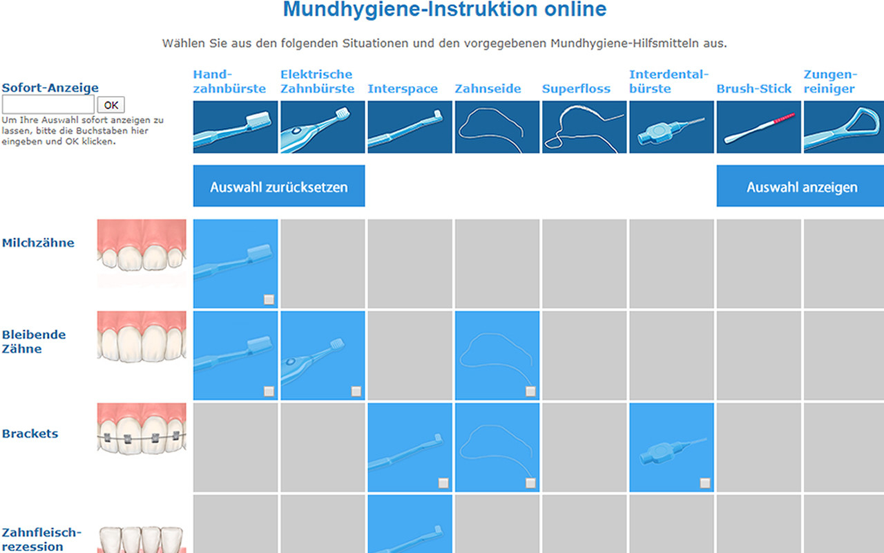 Oral Hygiene Instruction